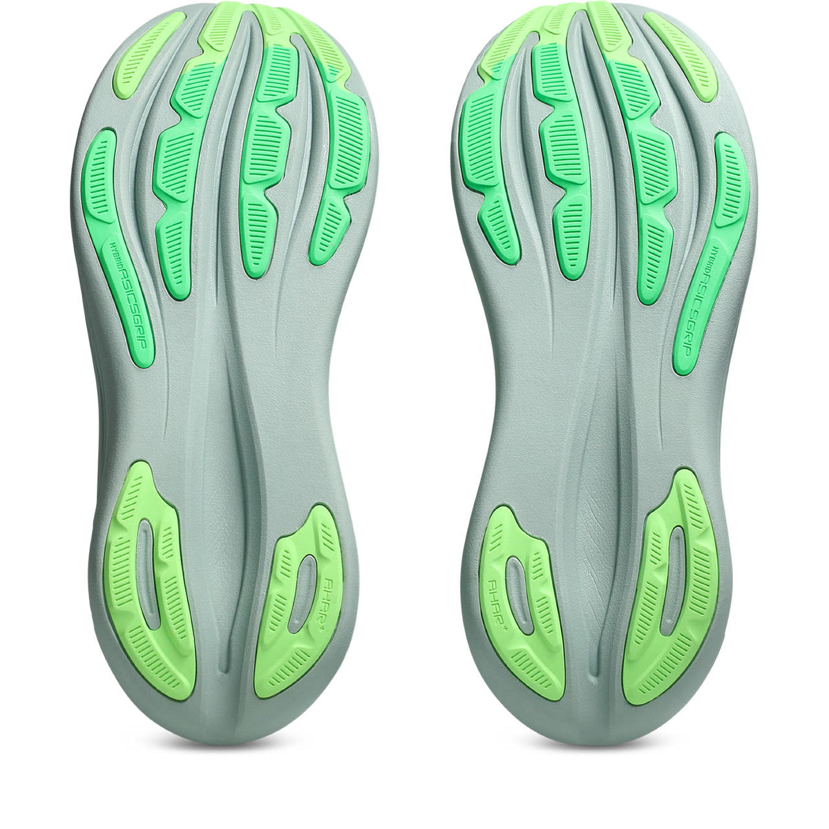 Asics womens shoes  neutral running shoes mens  sneakers Gel-Nimbus 28 – Light Gray/Neon Green Running Shoe