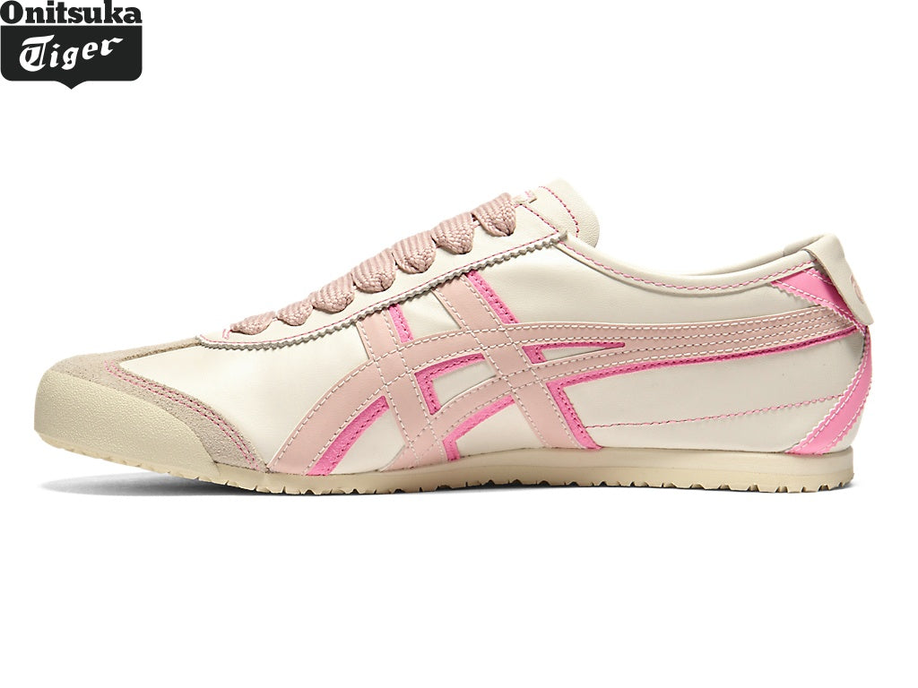 Onitsuka Tiger Mexico 66 "Cream/Cozy Pink"Classic shoe models Onitsuka Tiger Women's Shoe Sale / Men's Shoe Sale