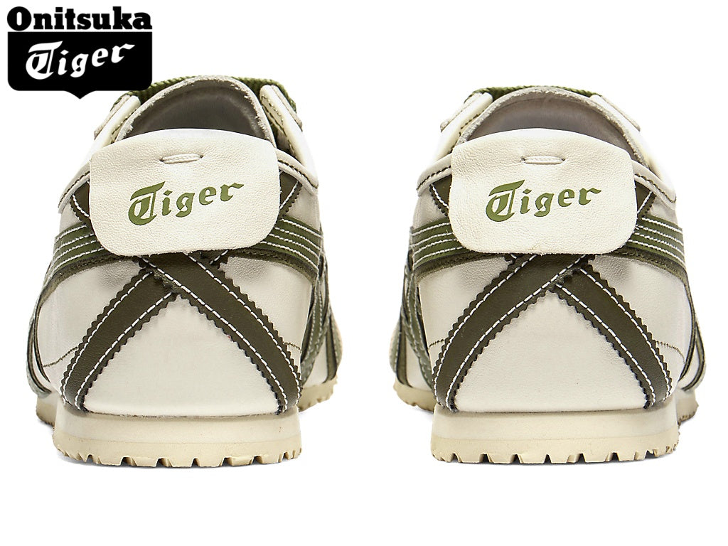 Onitsuka Tiger Mexico 66 Deluxe Nippon Made Sneakers – Cream/Olive Green