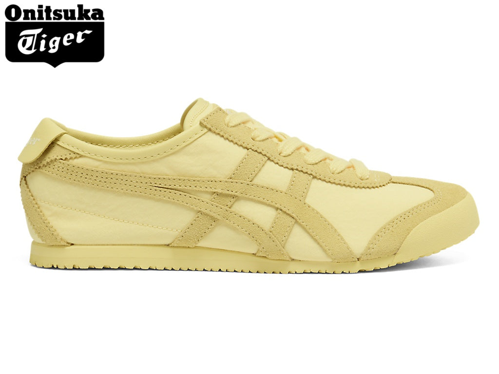 Onitsuka Tiger Mexico 66 Deluxe Nippon Made Sneakers – Pale Yellow