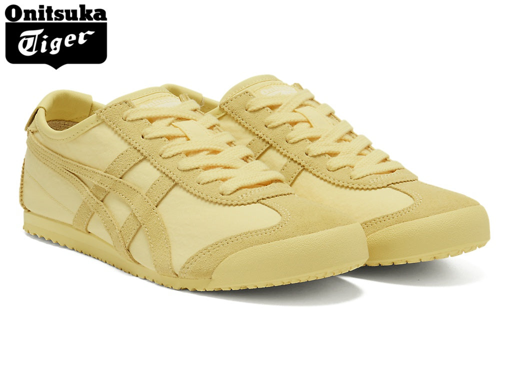 Onitsuka Tiger Mexico 66 Deluxe Nippon Made Sneakers – Pale Yellow