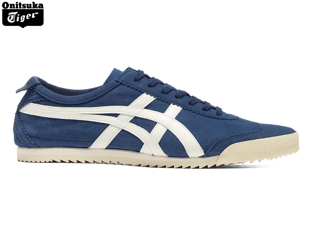 Onitsuka Tiger Mexico 66 Navy Suede Sneakers - Women's Shoe Sale / Men's Shoe Sale