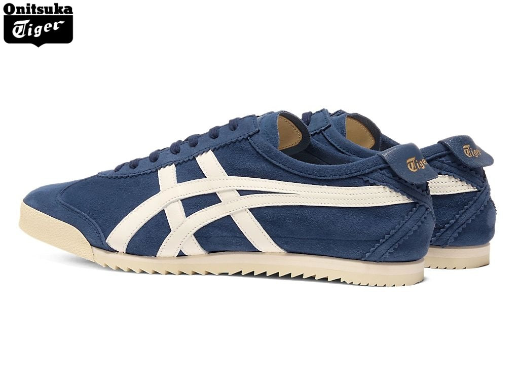 Onitsuka Tiger Mexico 66 Navy Suede Sneakers - Women's Shoe Sale / Men's Shoe Sale