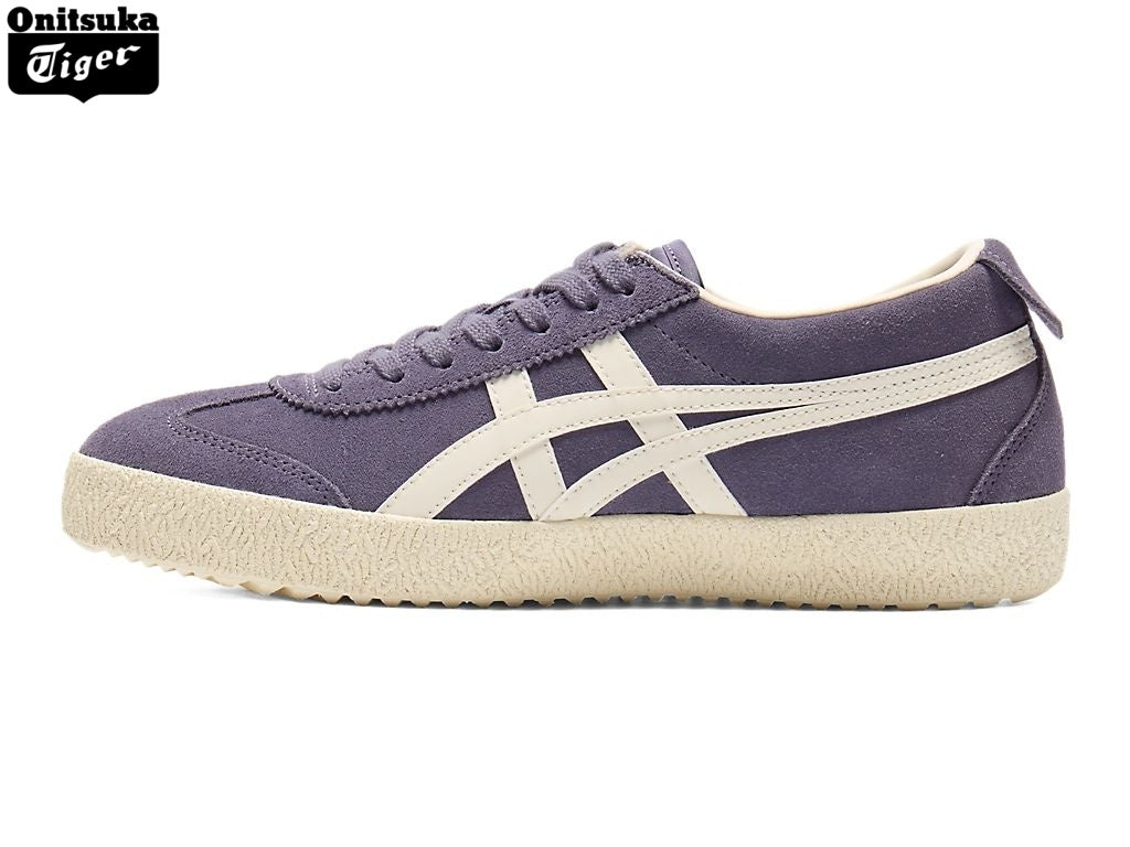 Onitsuka Tiger Mexico 66 Delux Purple Suede Sneakers - Women's Shoe Sale / Men's Shoe Sale
