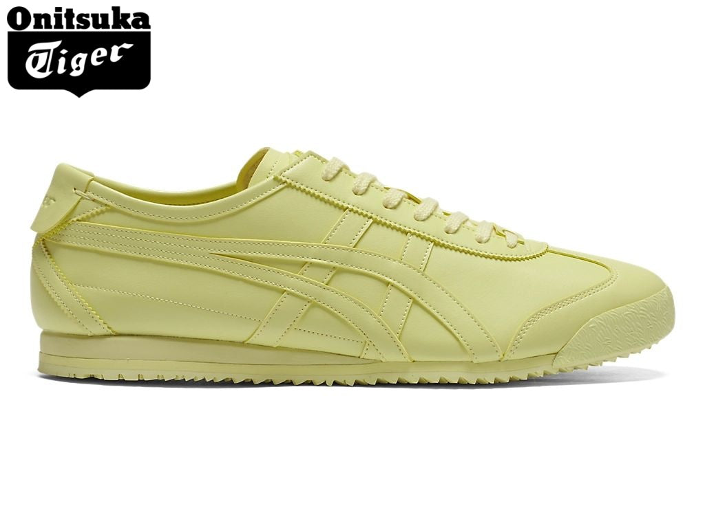 Onitsuka Tiger Mexico 66 Pale Lime Leather - Women's Shoe Sale / Men's Shoe Sale