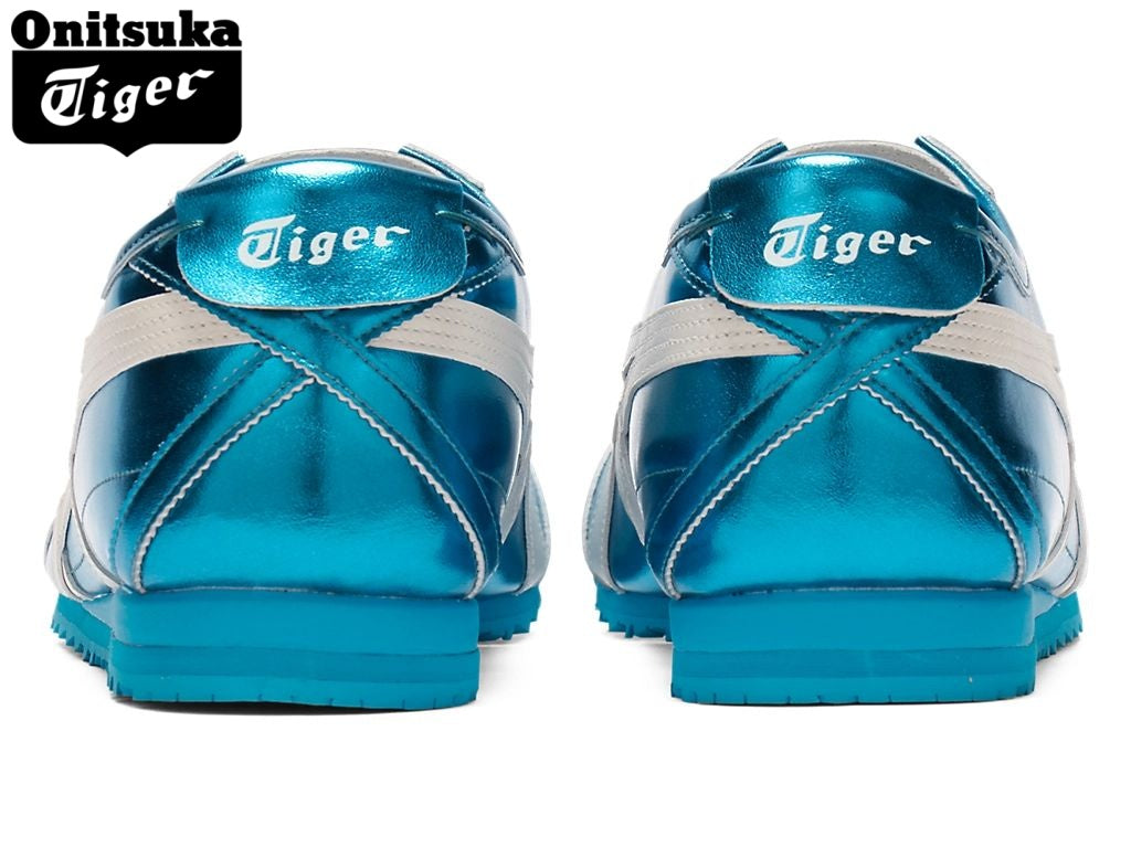 Onitsuka Tiger Mexico 66 Metallic Blue Leather- Women's Shoe Sale / Men's Shoe Sale