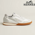 Hermès Jet Sneaker "White" Leather Suede Men Retro Sneakers