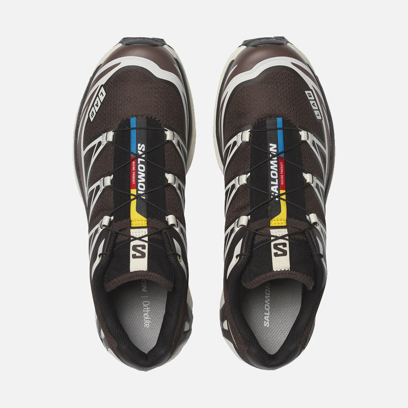 Salomon S-LAB XT-6 Men Women Outdoor Trail Running Shoes "Dark Brown White"