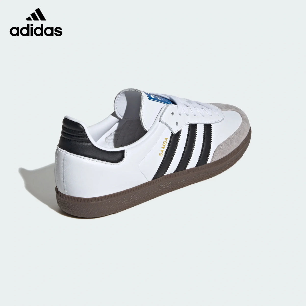 adidas Originals Samba OG Shoes "Cloud White / Core Black / Gum"-Classic sneakers，Adidas Women's Shoe Sale / Men's Shoe Sale
