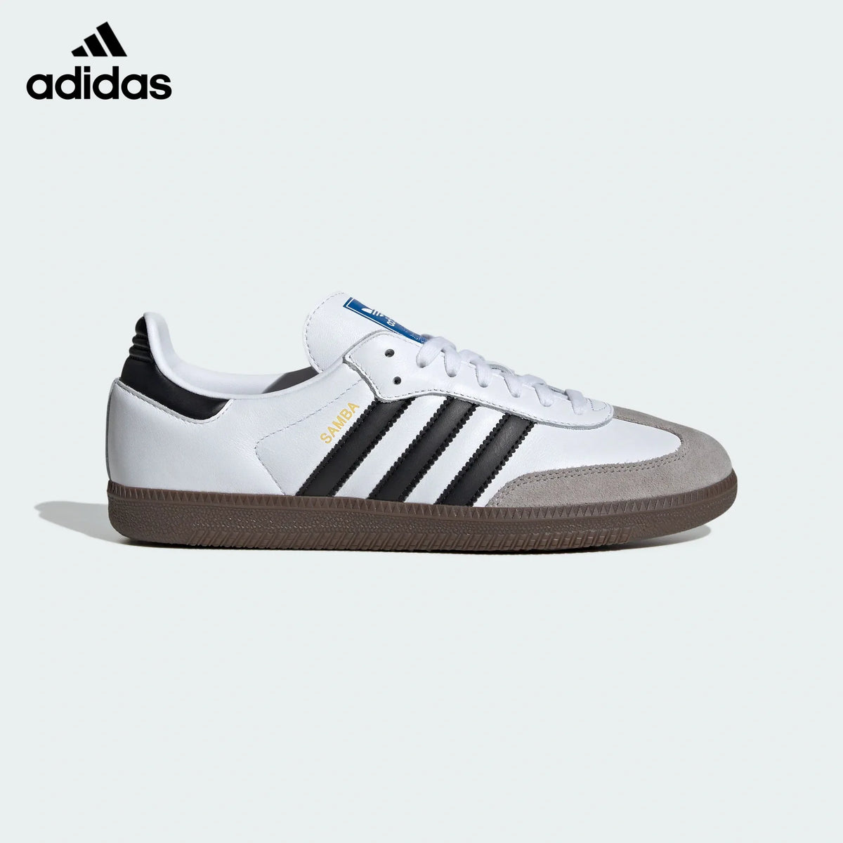 adidas Originals Samba OG Shoes "Cloud White / Core Black / Gum"-Classic sneakers，Adidas Women's Shoe Sale / Men's Shoe Sale