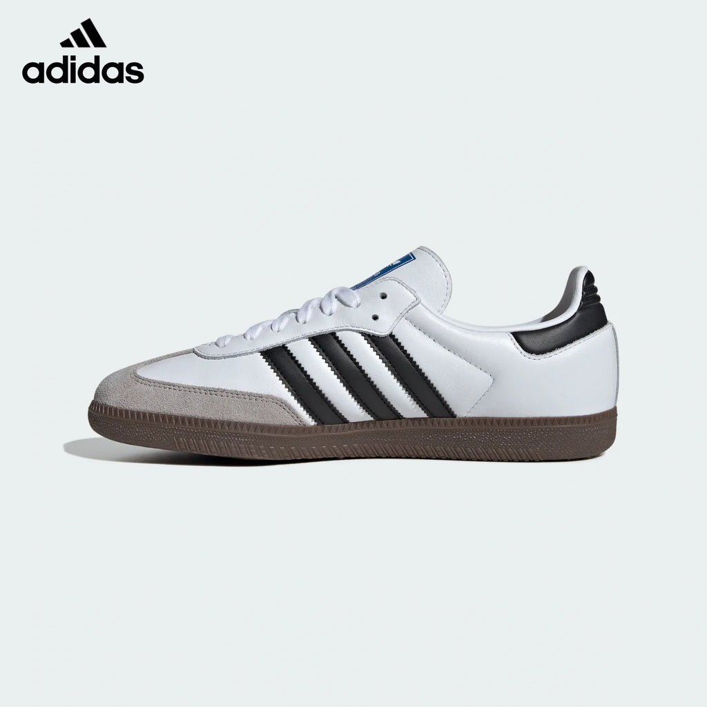 adidas Originals Samba OG Shoes "Cloud White / Core Black / Gum"-Classic sneakers，Adidas Women's Shoe Sale / Men's Shoe Sale