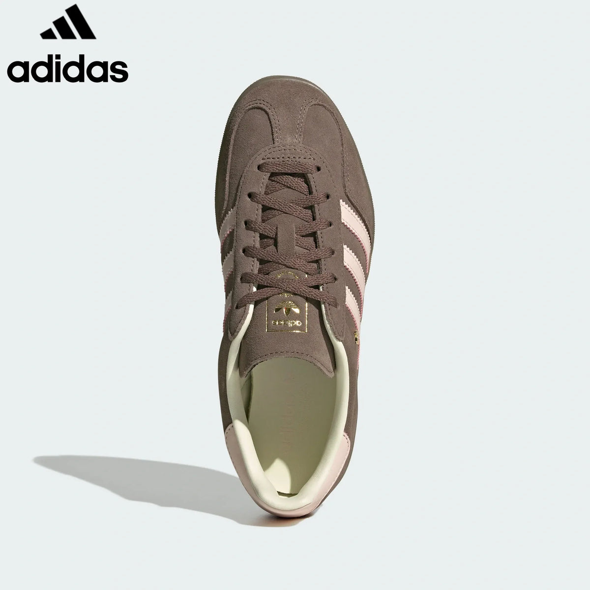 adidas Originals Gazelle Indoor Shoes "Dark Brown / Light Pink"-Classic sneakers，Adidas Women's Shoe Sale / Men's Shoe Sale