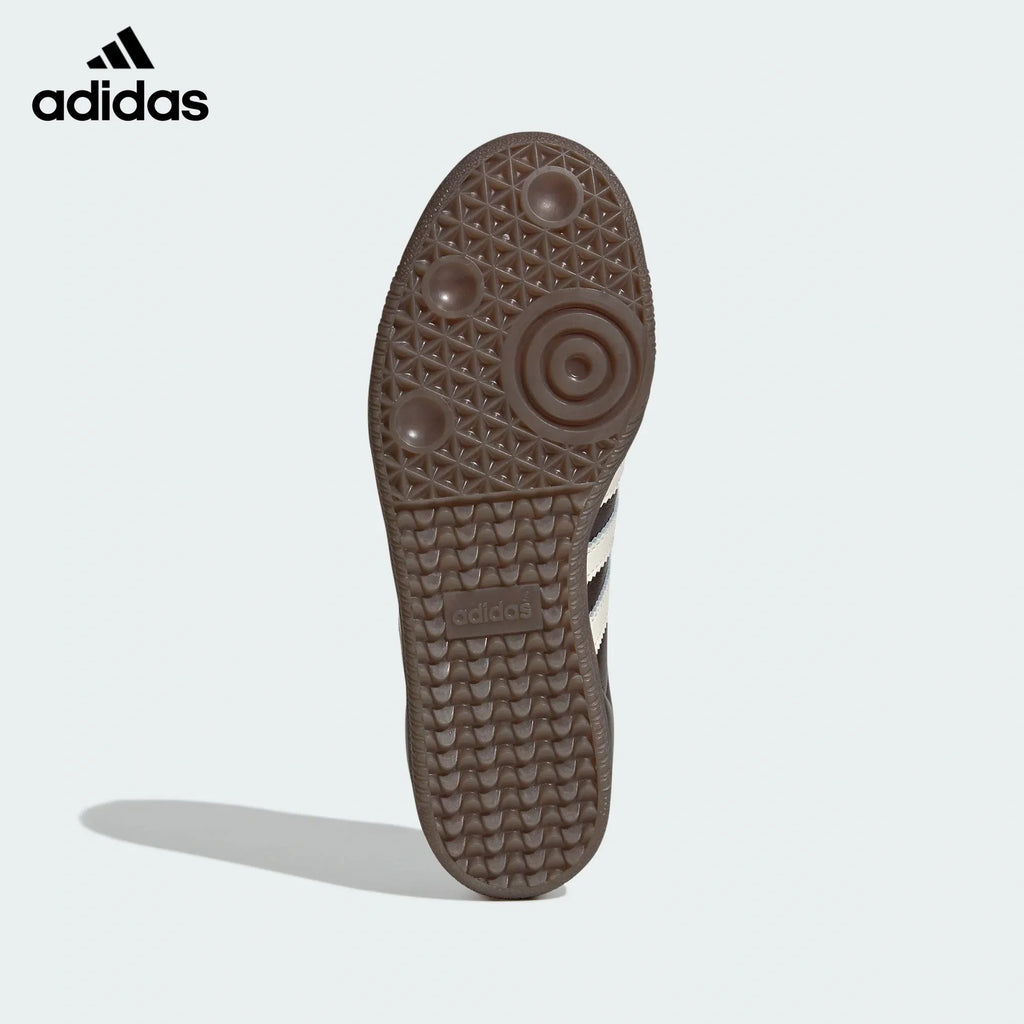 adidas Originals Samba OG Shoes Dark Brown  Off White  Gum-Classic sneakers，Adidas Women's Shoe Sale / Men's Shoe Sale