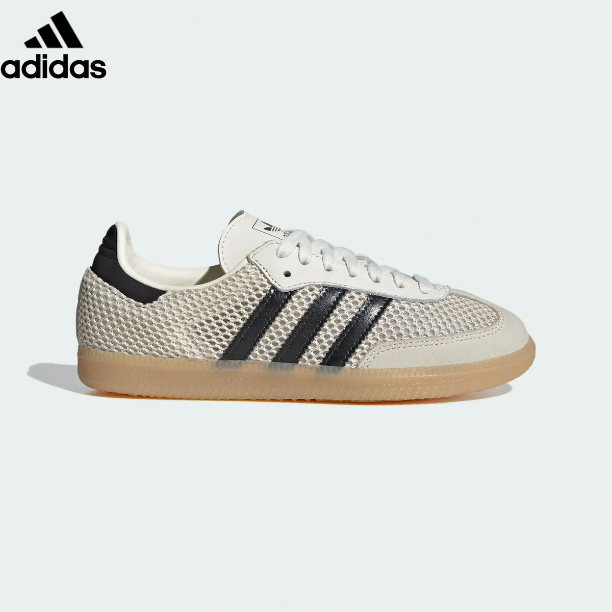 adidas Originals Samba OG W Shoes "Crystal White / Core Black / Gum"-Classic sneakers，Adidas Women's Shoe Sale / Men's Shoe Sale