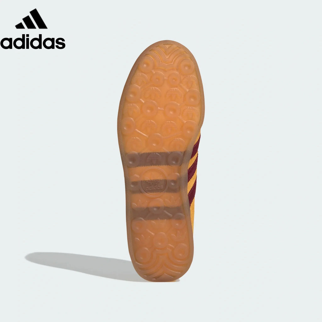 adidas Originals Gazelle Lo Pro W Shoes "Crew Yellow / Shadow Red / Gum"-Classic sneakers，Adidas Women's Shoe Sale / Men's Shoe Sale