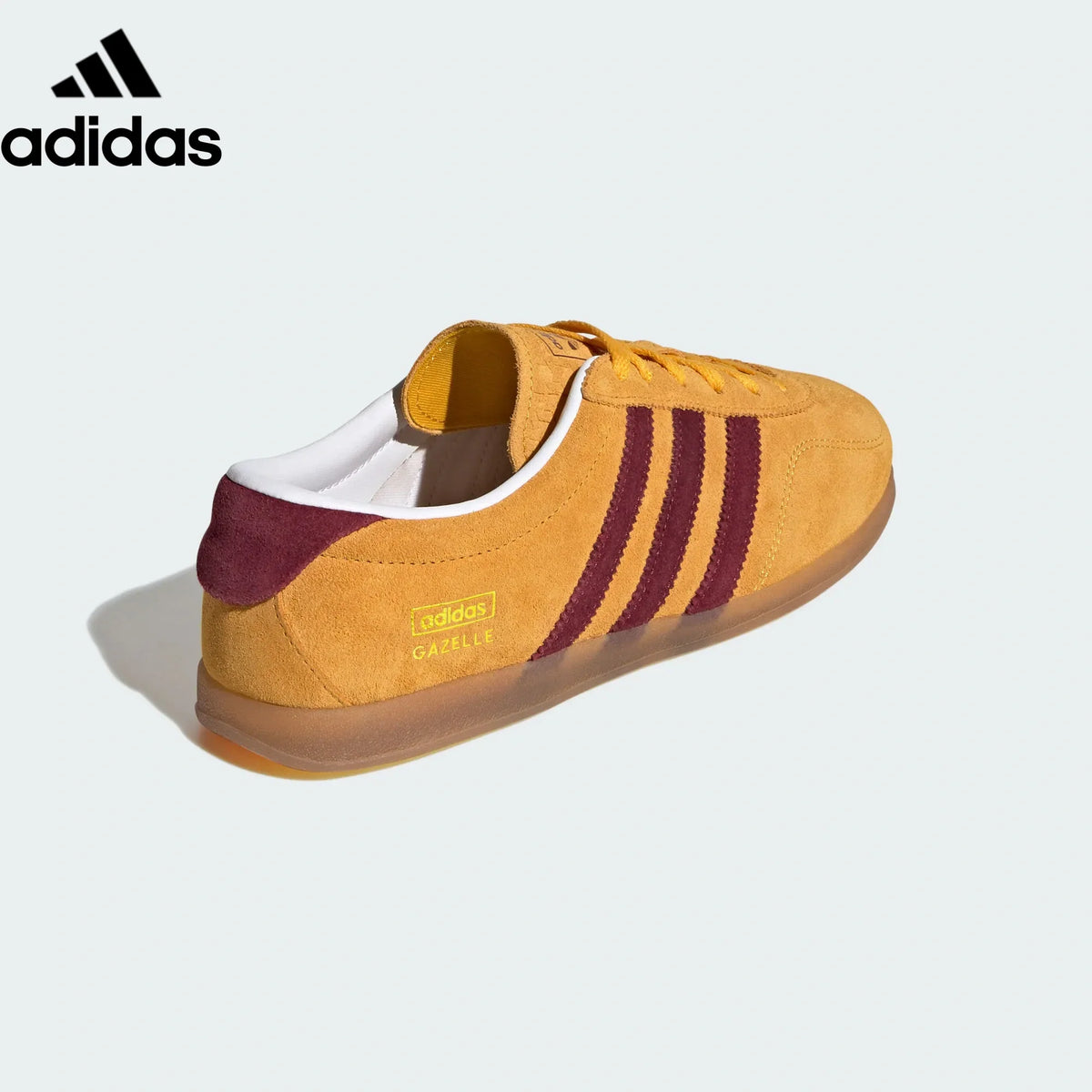 adidas Originals Gazelle Lo Pro W Shoes "Crew Yellow / Shadow Red / Gum"-Classic sneakers，Adidas Women's Shoe Sale / Men's Shoe Sale