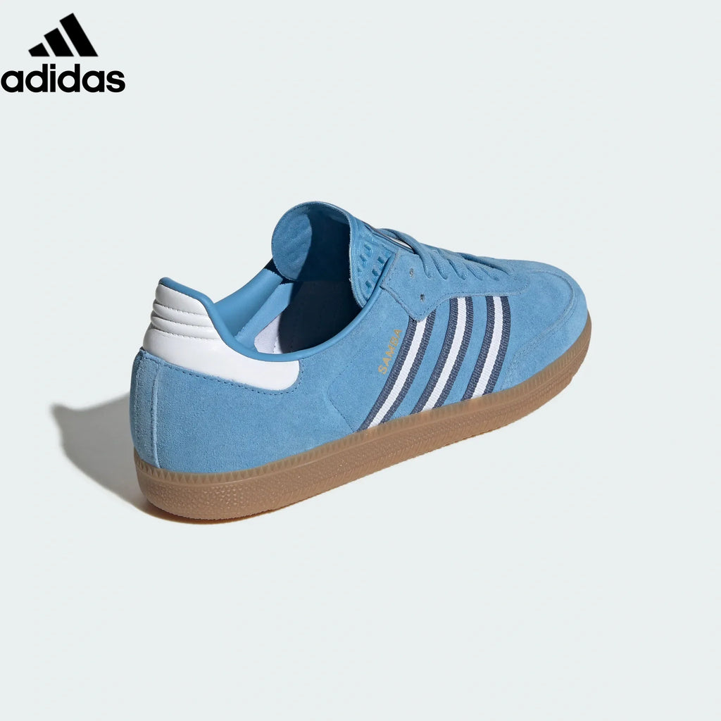 adidas Originals Samba OG Shoes "Light Blue / Crew Blue / Gum"-Classic sneakers，Adidas Women's Shoe Sale / Men's Shoe Sale