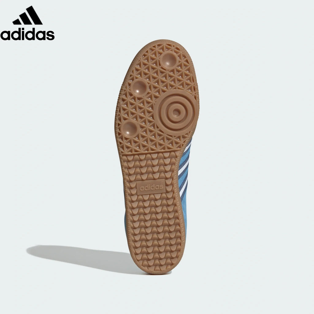 adidas Originals Samba OG Shoes "Light Blue / Crew Blue / Gum"-Classic sneakers，Adidas Women's Shoe Sale / Men's Shoe Sale
