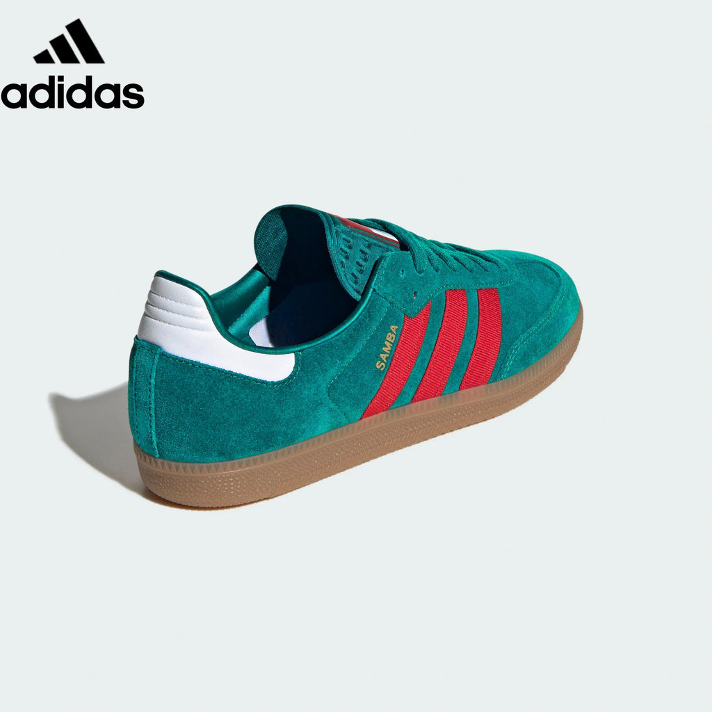 adidas Originals Samba Shoes "Collegiate Green / Red / White"-Classic sneakers，Adidas Women's Shoe Sale / Men's Shoe Sale