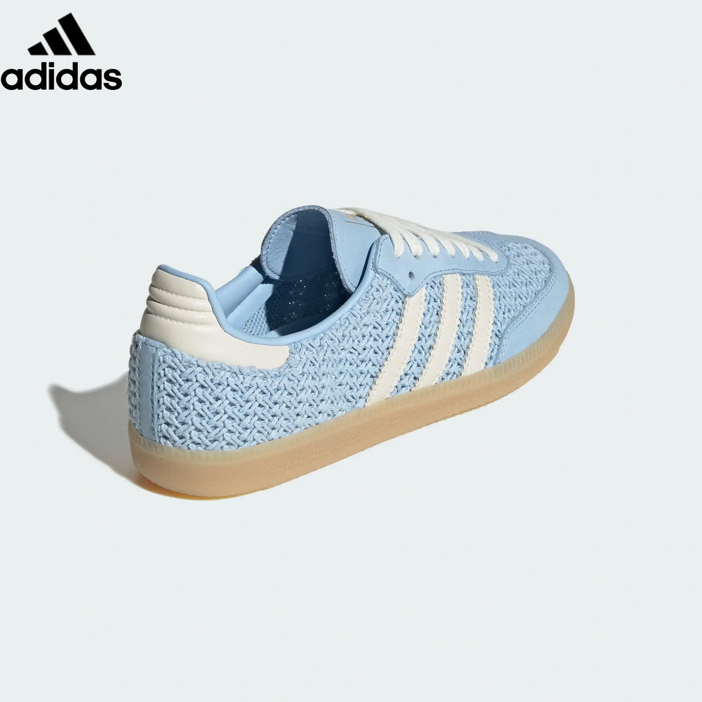 adidas Originals Samba OG W Shoes "Clear Sky / Off White / Gum"-Classic sneakers，Adidas Women's Shoe Sale / Men's Shoe Sale