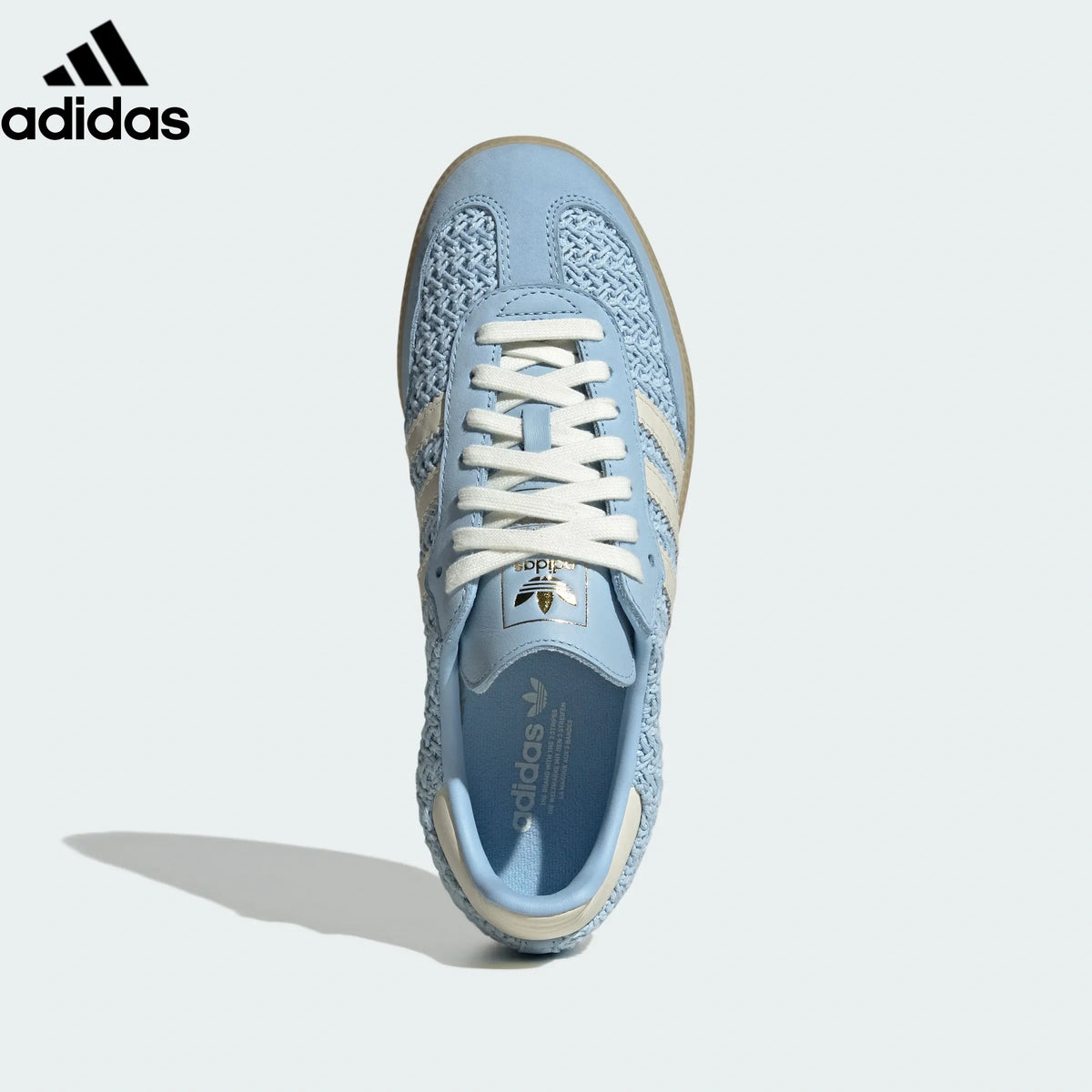 adidas Originals Samba OG W Shoes "Clear Sky / Off White / Gum"-Classic sneakers，Adidas Women's Shoe Sale / Men's Shoe Sale