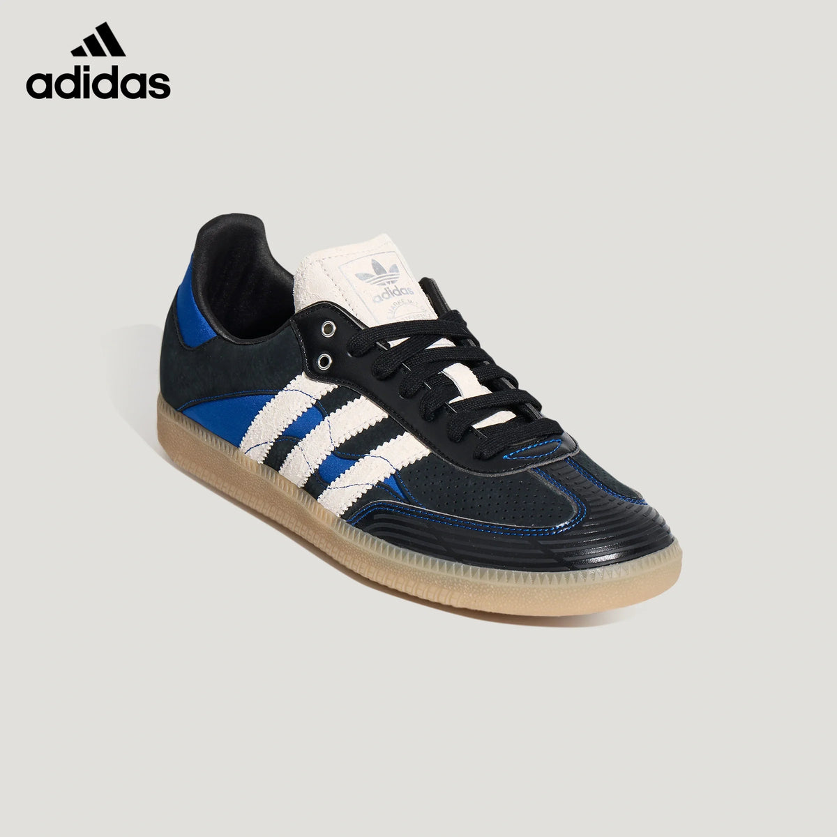 adidas Originals Samba OG Shoes "Core Black / Hi-Res Blue / Cloud White"-Classic sneakers，Adidas Women's Shoe Sale / Men's Shoe Sale