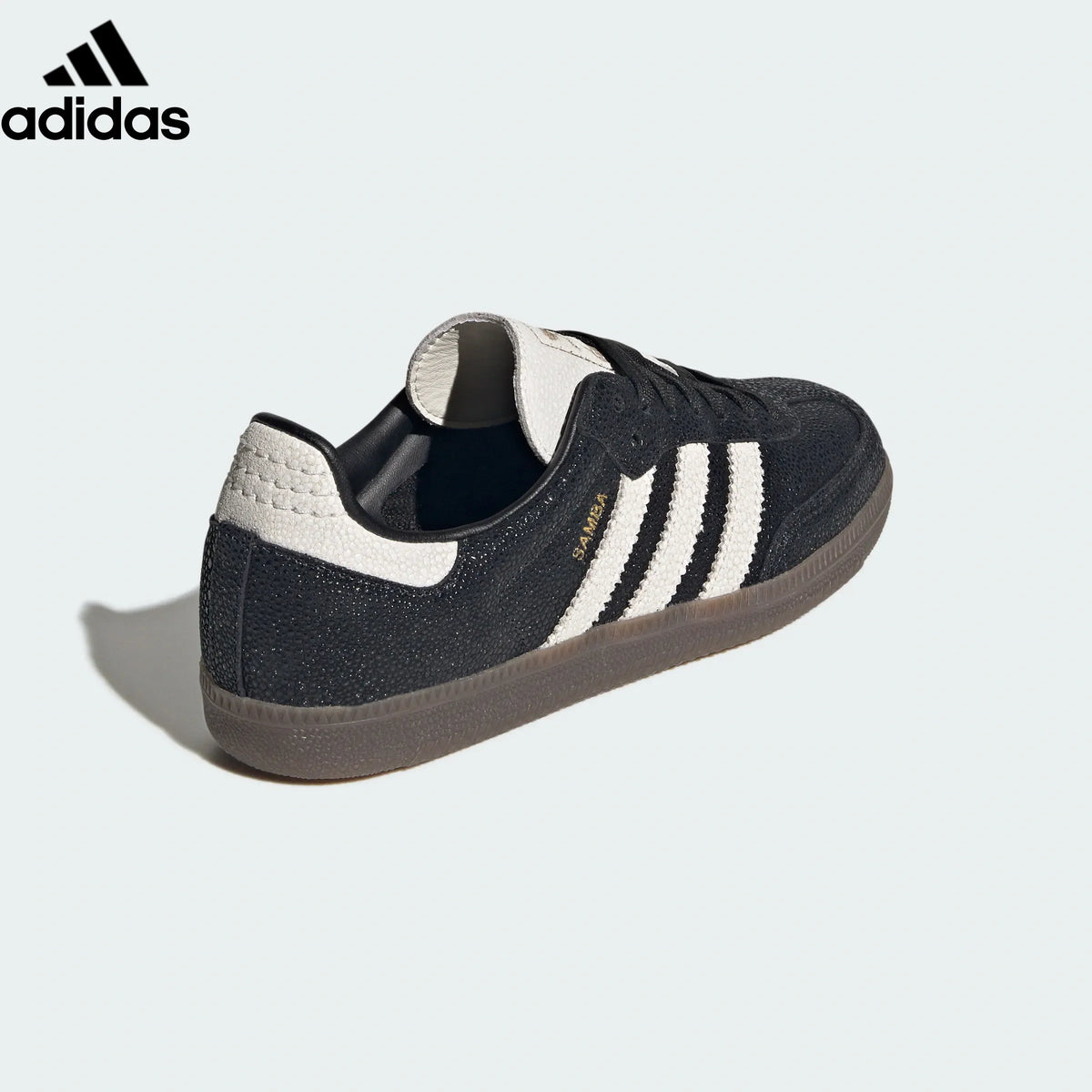 adidas Originals Samba OG W Shoes "Core Black / Off White / Dark Gum"-Classic sneakers，Adidas Women's Shoe Sale / Men's Shoe Sale