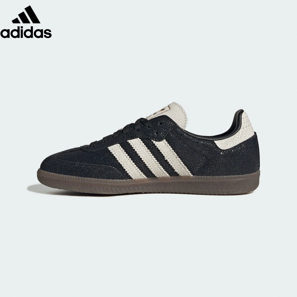 adidas Originals Samba OG W Shoes "Core Black / Off White / Dark Gum"-Classic sneakers，Adidas Women's Shoe Sale / Men's Shoe Sale