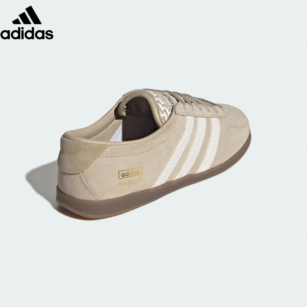 adidas Originals Gazelle Lo Pro Shoes "Wonder Beige / Off White / Gum"-Classic sneakers，Adidas Women's Shoe Sale / Men's Shoe Sale