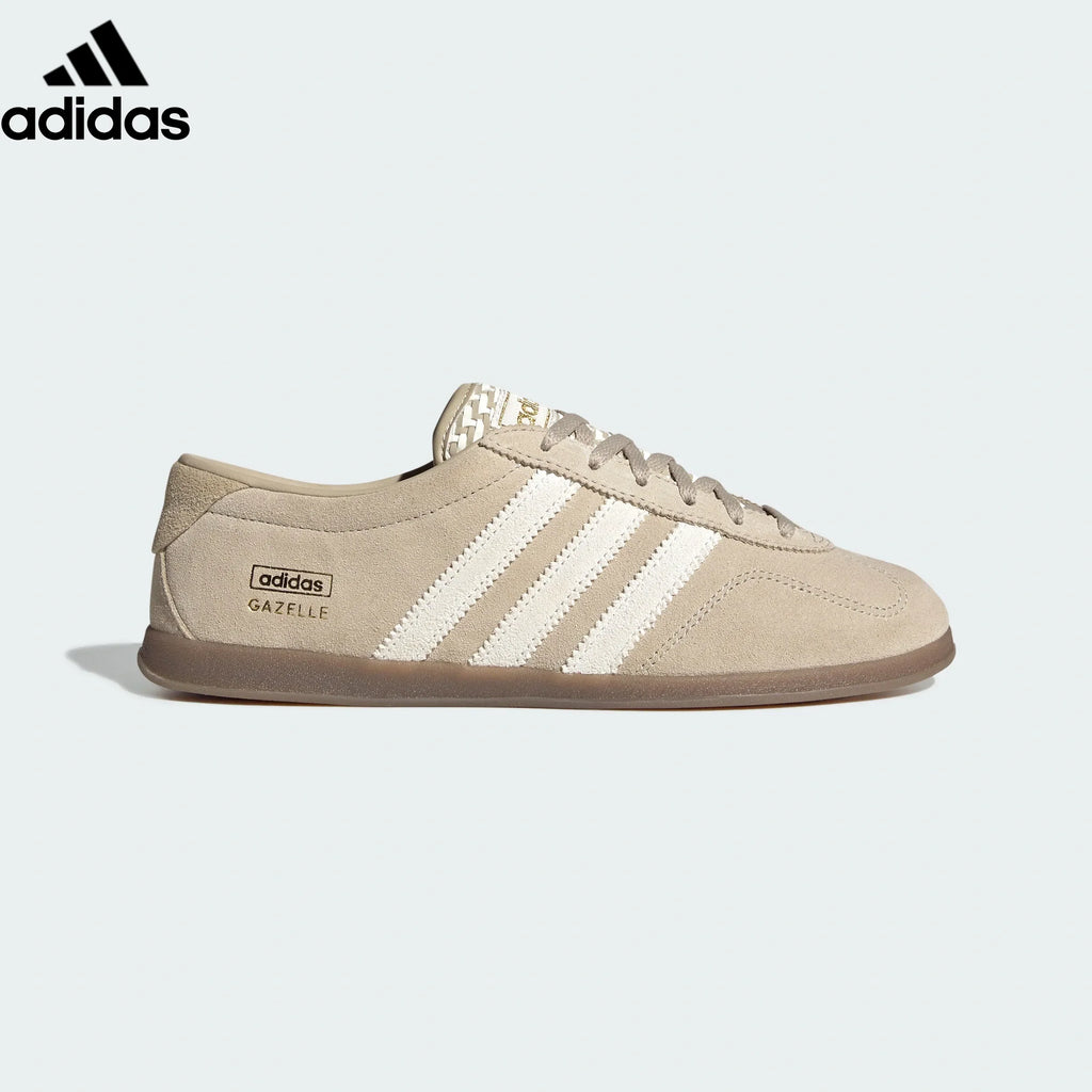 adidas Originals Gazelle Lo Pro Shoes "Wonder Beige / Off White / Gum"-Classic sneakers，Adidas Women's Shoe Sale / Men's Shoe Sale