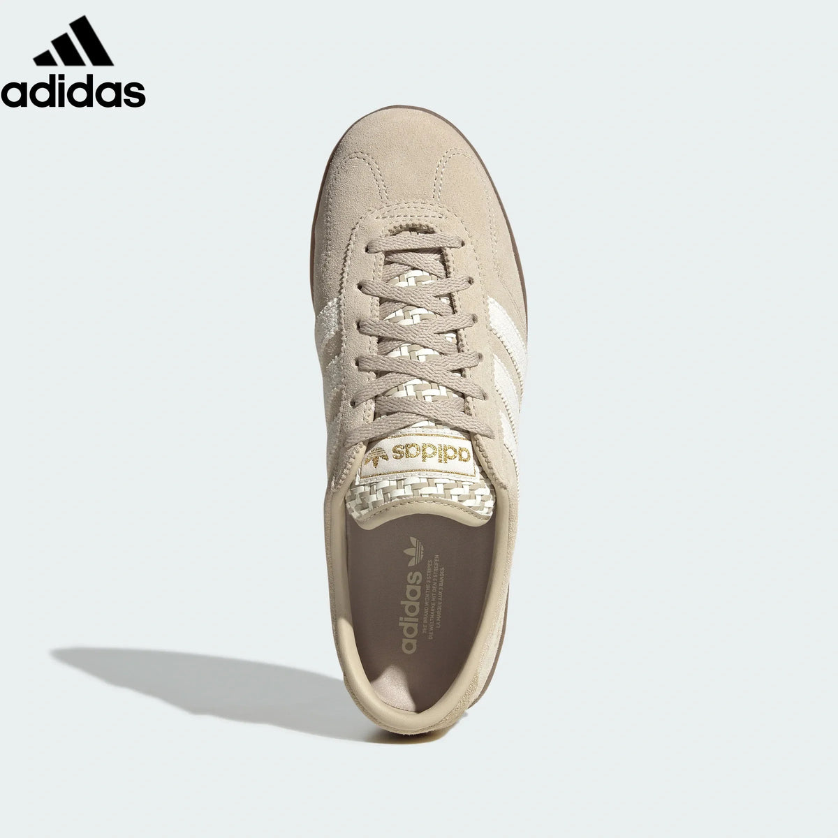 adidas Originals Gazelle Lo Pro Shoes "Wonder Beige / Off White / Gum"-Classic sneakers，Adidas Women's Shoe Sale / Men's Shoe Sale
