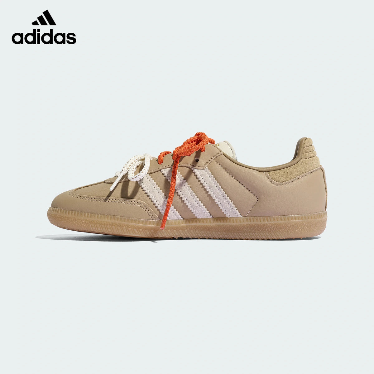 adidas Originals Samba OG W Shoes Cardboard  Off White  Gum-Classic sneakers，Adidas Women's Shoe Sale / Men's Shoe Sale