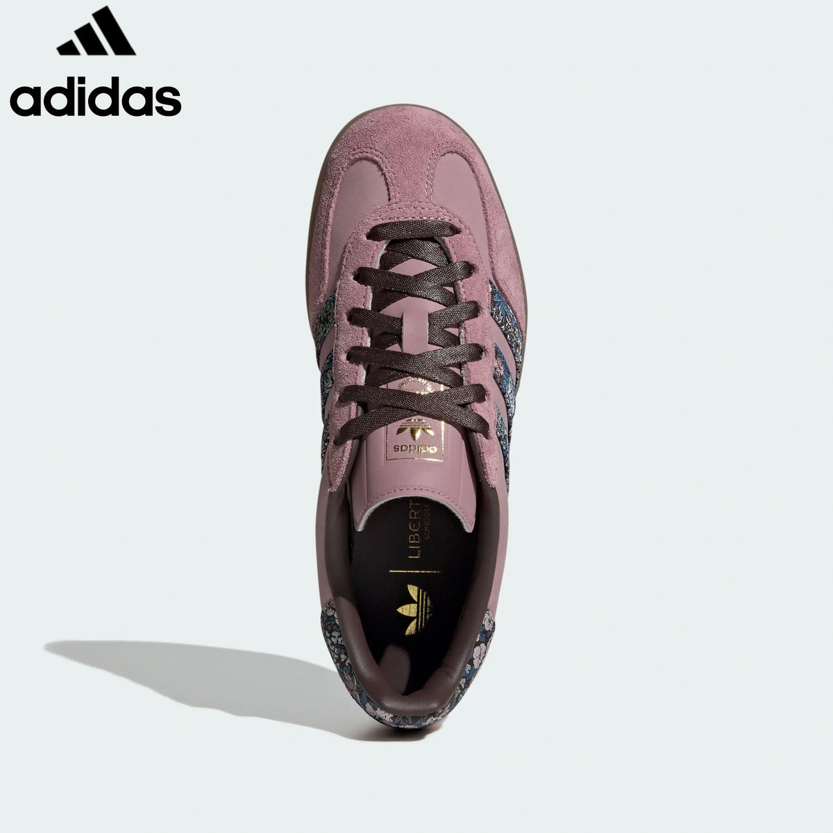 adidas Originals Gazelle Indoor Women's Suede Sneakers "Dusty Pink / Floral Print"-Classic sneakers，Adidas Women's Shoe Sale / Men's Shoe Sale