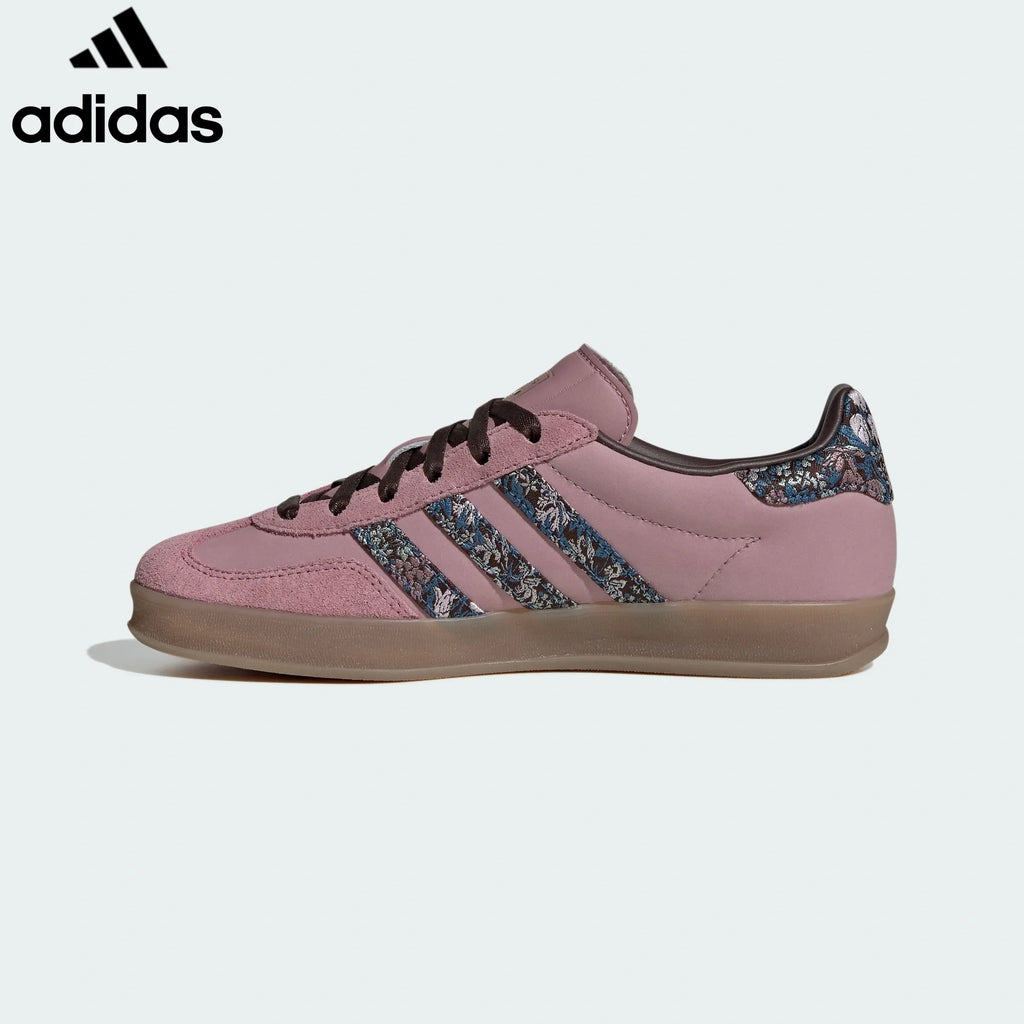 adidas Originals Gazelle Indoor Women's Suede Sneakers "Dusty Pink / Floral Print"-Classic sneakers，Adidas Women's Shoe Sale / Men's Shoe Sale
