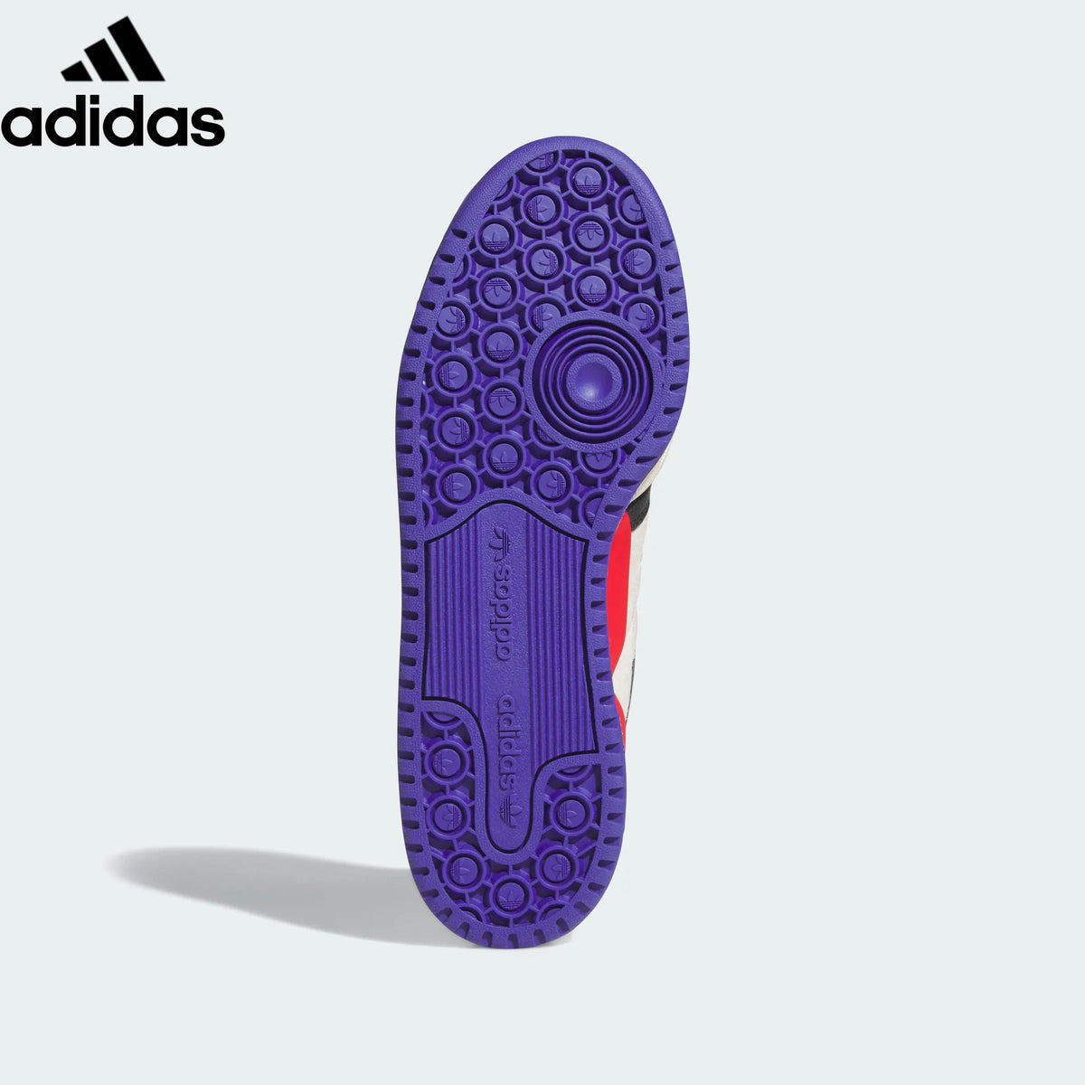 adidas Originals Forum Low Men's Sneakers "Black Purple Red White Stripes"-Classic sneakers，Adidas Women's Shoe Sale / Men's Shoe Sale