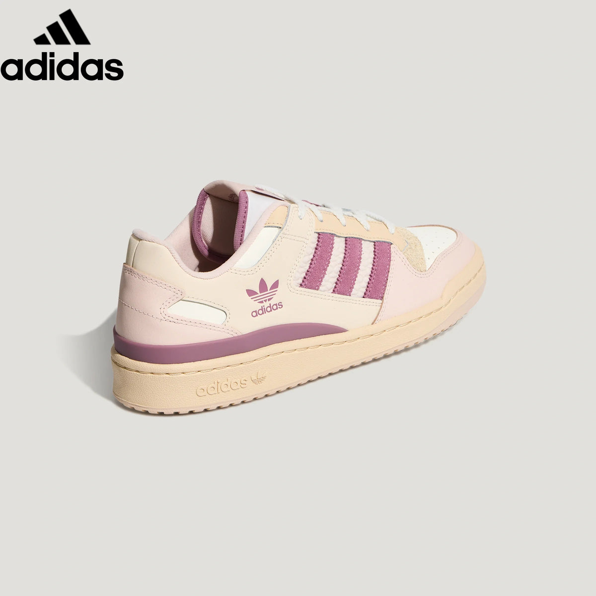 adidas Originals Forum Low Women's Sneakers "Pale Pink Dusty Mauve Stripes"-Classic sneakers，Adidas Women's Shoe Sale / Men's Shoe Sale