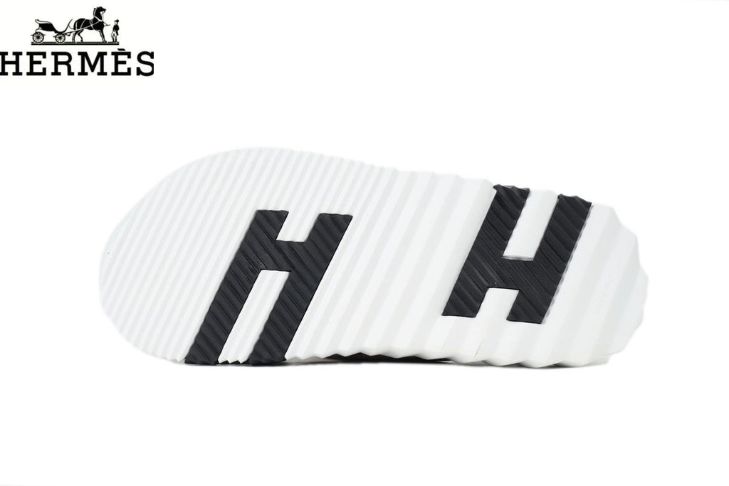 Hermès Cross Strap Thick Sole Men Slide Sandals "Tan"