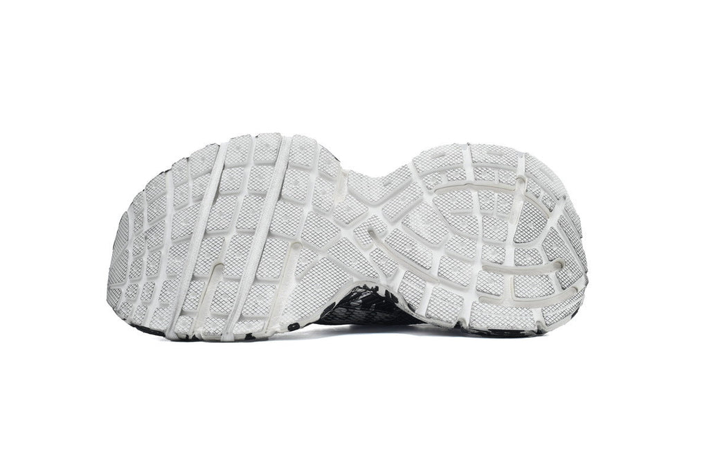 Balenciaga 3XL Sneaker "White Black Graffiti"-retro thick sole dad shoes，Women's Shoe Sale / Men's Shoe Sale