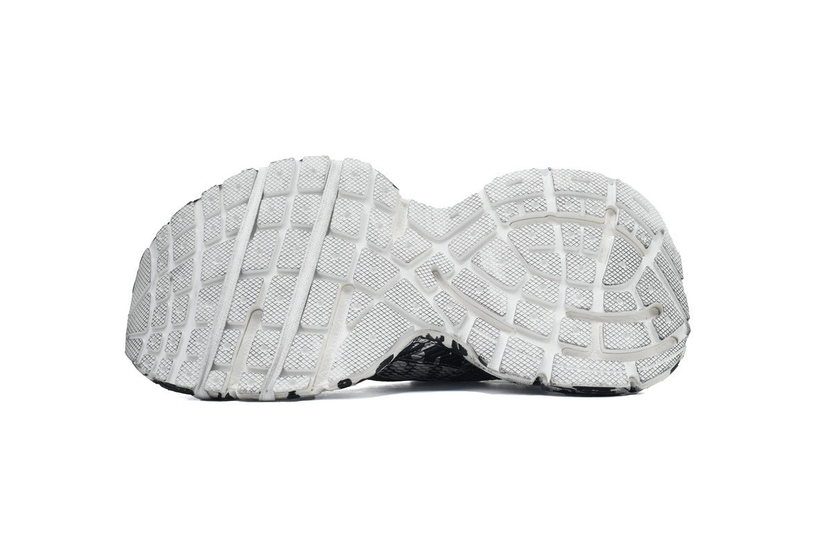 Balenciaga 3XL Sneaker "White Black Graffiti"-retro thick sole dad shoes，Women's Shoe Sale / Men's Shoe Sale