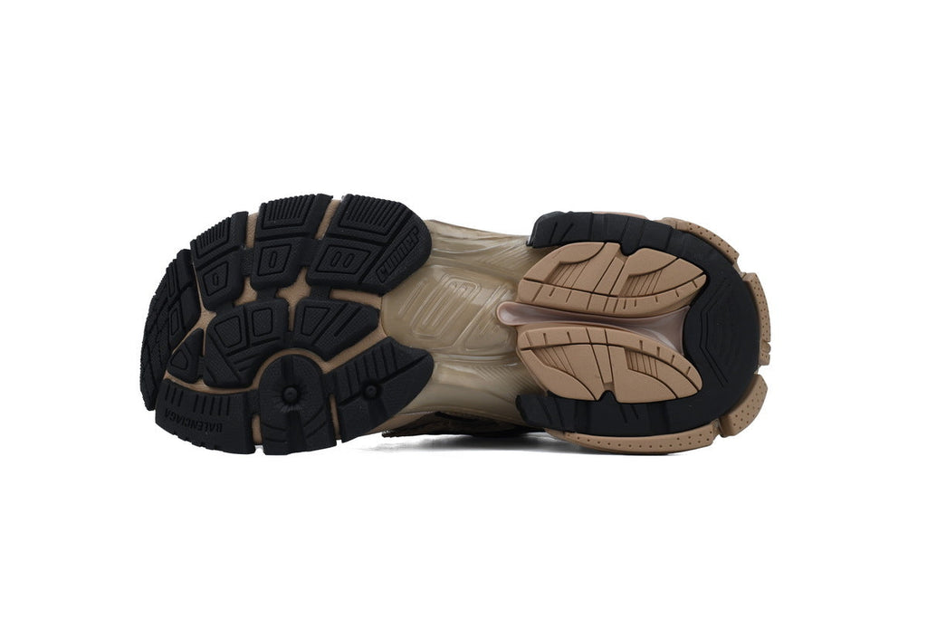 Balenciaga Runner Sneakers "Coffee Brown Black"-retro thick sole dad shoes，Women's Shoe Sale / Men's Shoe Sale