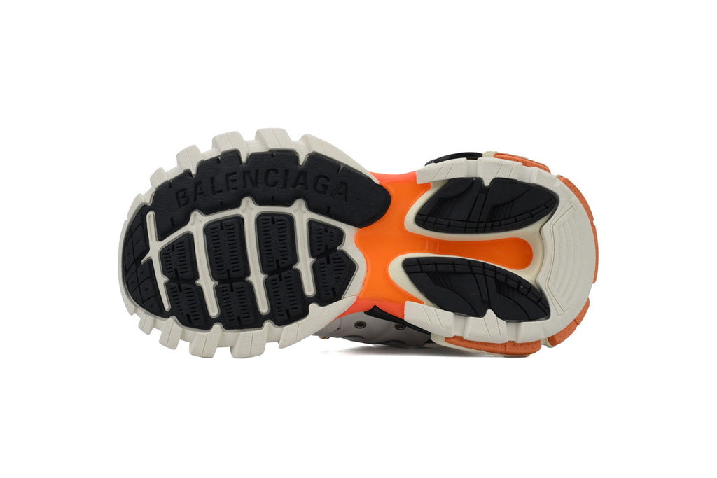 Balenciaga Track 2.0 Sneakers "White Orange" Men Women Outdoor Dad Shoes