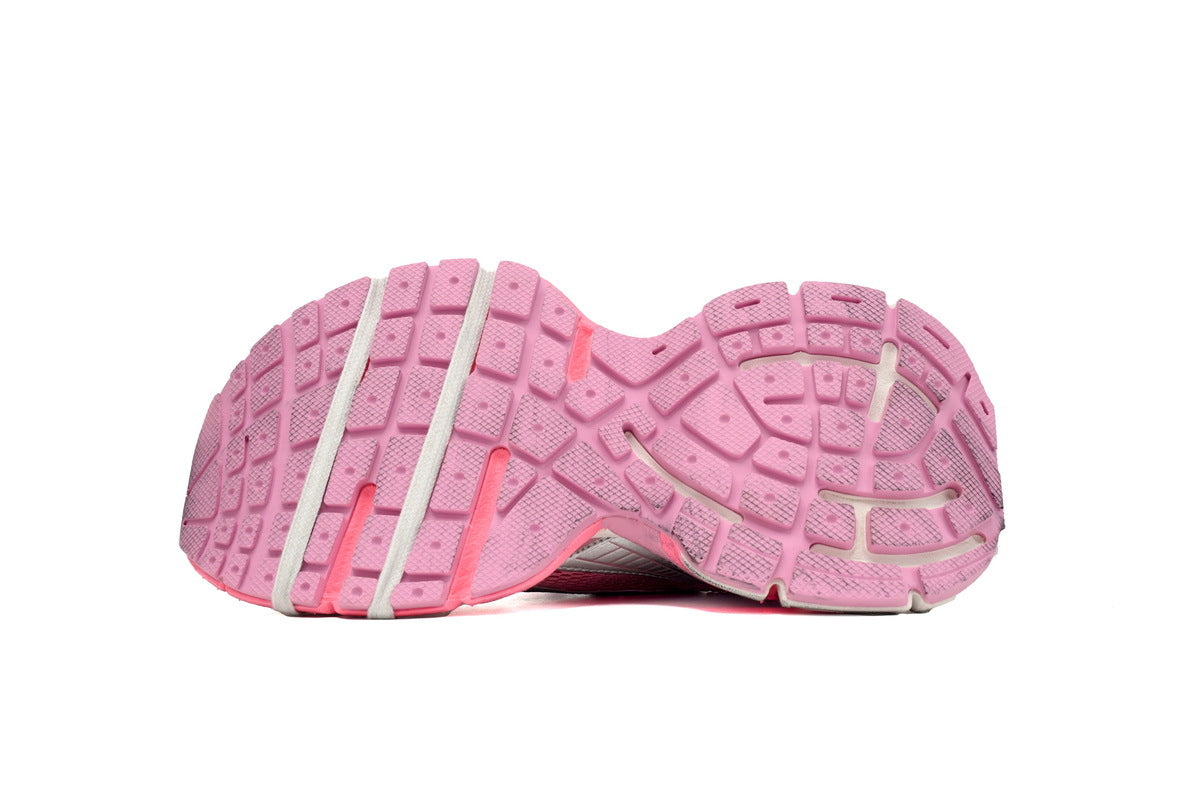 Balenciaga 3XL Sneaker "Pink Silver"-retro thick sole dad shoes，Women's Shoe Sale / Men's Shoe Sale