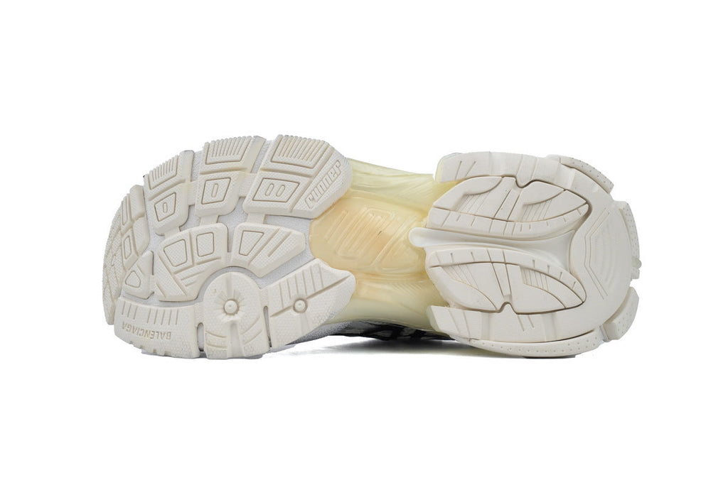 Balenciaga Runner Graffiti Sneakers "White Black"-retro thick sole dad shoes，Women's Shoe Sale / Men's Shoe Sale