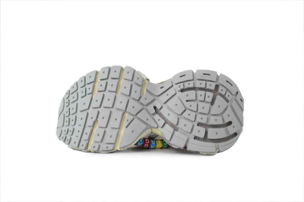 Balenciaga 3XL Sneakers "Beige Silver With Charms"-retro thick sole dad shoes，Women's Shoe Sale / Men's Shoe Sale
