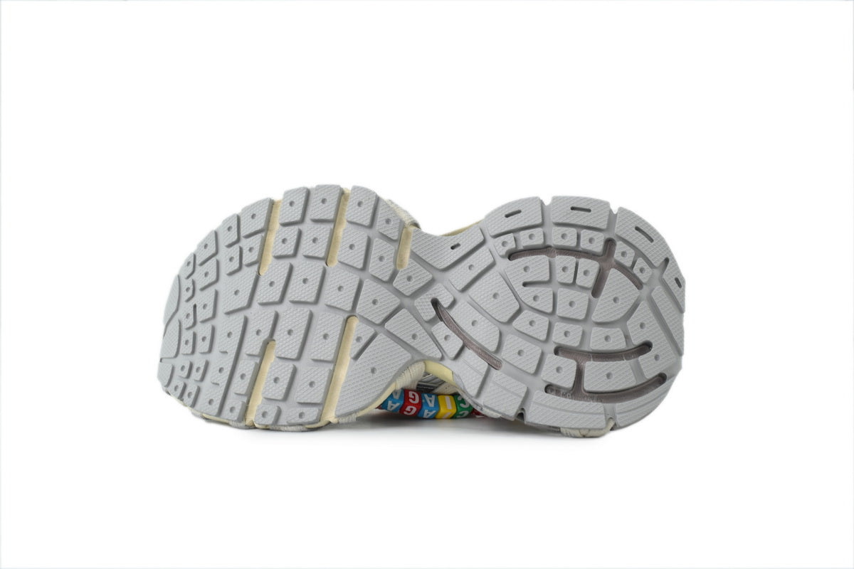 Balenciaga 3XL Sneakers "Beige Silver With Charms"-retro thick sole dad shoes，Women's Shoe Sale / Men's Shoe Sale