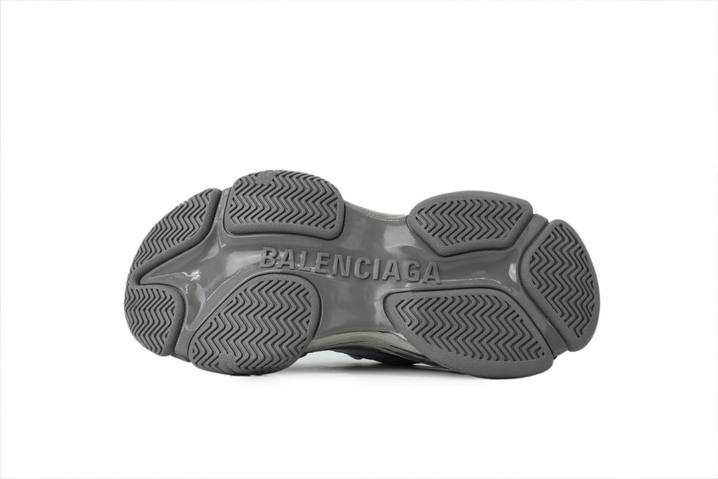 Balenciaga Triple S.2 Gradient Mesh Sneakers "Gradient Grey"-retro thick sole dad shoes，Women's Shoe Sale / Men's Shoe Sale