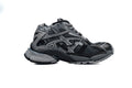 Balenciaga Runner Mid Sneakers Dark Grey Black Mesh Chunky Mid Top Trainer