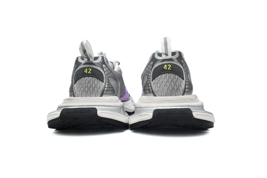 Balenciaga 3XL Sneakers "Grey Purple White"-retro thick sole dad shoes，Women's Shoe Sale / Men's Shoe Sale