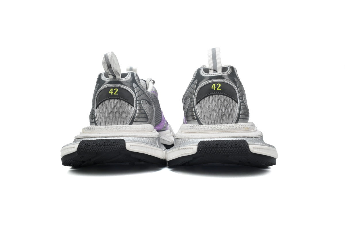 Balenciaga 3XL Sneakers "Grey Purple White"-retro thick sole dad shoes，Women's Shoe Sale / Men's Shoe Sale