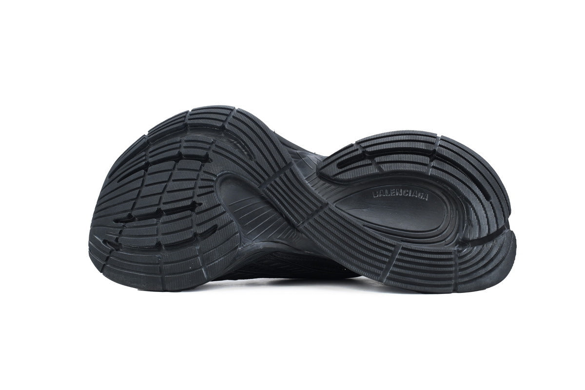 Balenciaga Circuit Mesh Runner Sneaker "Black"-retro thick sole dad shoes，Women's Shoe Sale / Men's Shoe Sale